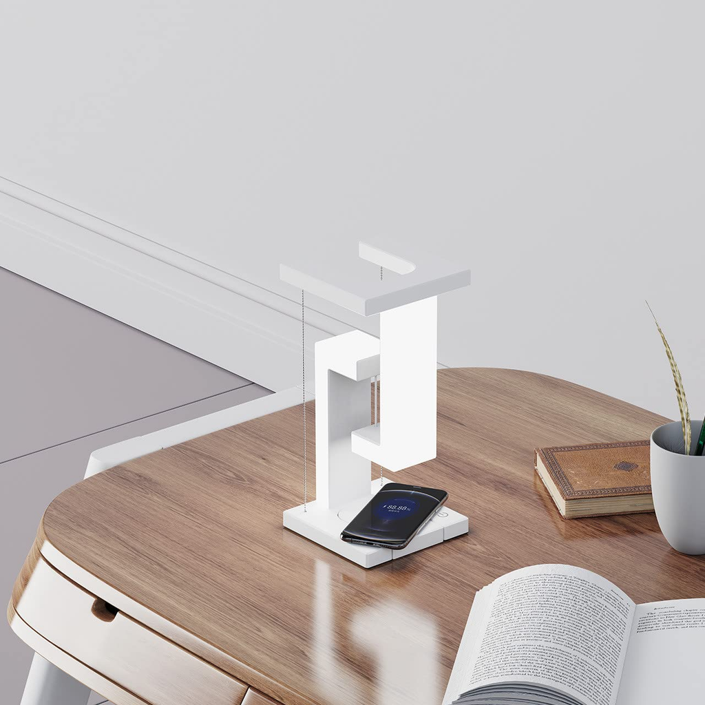 Floating LED Lamp with Wireless Charging